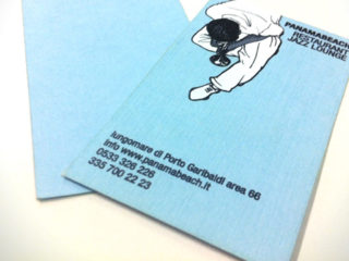 Stampa del bianco su carte colorate