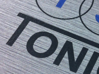 Stampa finitura metallizzata