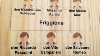 Stampa su legno: tableau da matrimonio